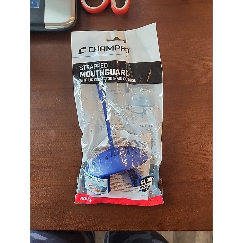 Champro Blue Adult Mouthguard Boil NEW